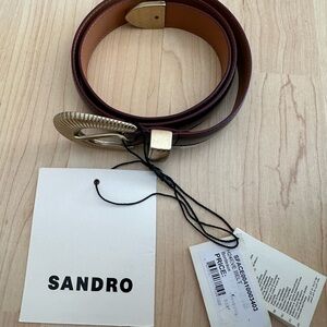 Sandro Leather Belt – NWT